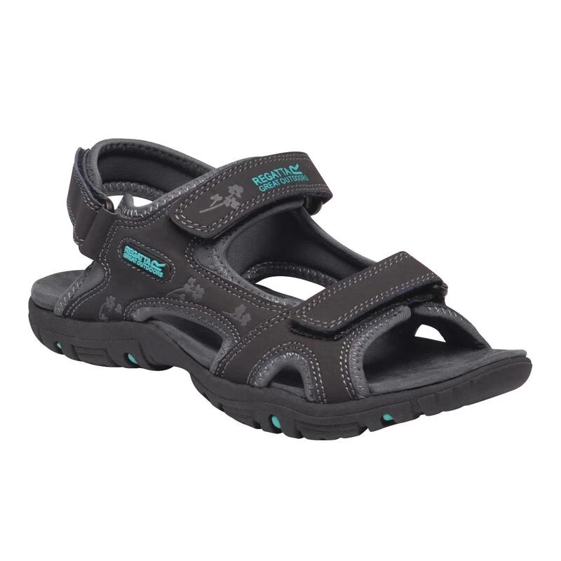 Regatta Lady Haris Dames Hiking Sandalen - Grijs Blauw 3 Regatta Lady Haris Dames Hiking Sandalen - Grijs Blauw