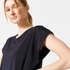 Los T-shirt Voor Cardiofitness Dames Lasercut 10 Los T-shirt Voor Cardiofitness Dames Lasercut -Kleding Verkoop los t shirt voor cardiofitness dames lasercut zwart 2