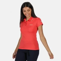 Regatta Maverick V Dames Wandel T-shirt - Lichtroze / Roze -Kleding Verkoop maverick v dames wandel t shirt lichtroze roze 2
