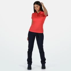 Regatta Maverick V Dames Wandel T-shirt - Lichtroze / Roze -Kleding Verkoop maverick v dames wandel t shirt lichtroze roze 4