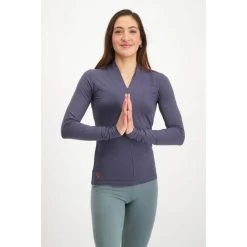 Mudra Longsleeve - Elegante Yogatop Met Lange Mouwen - Rock