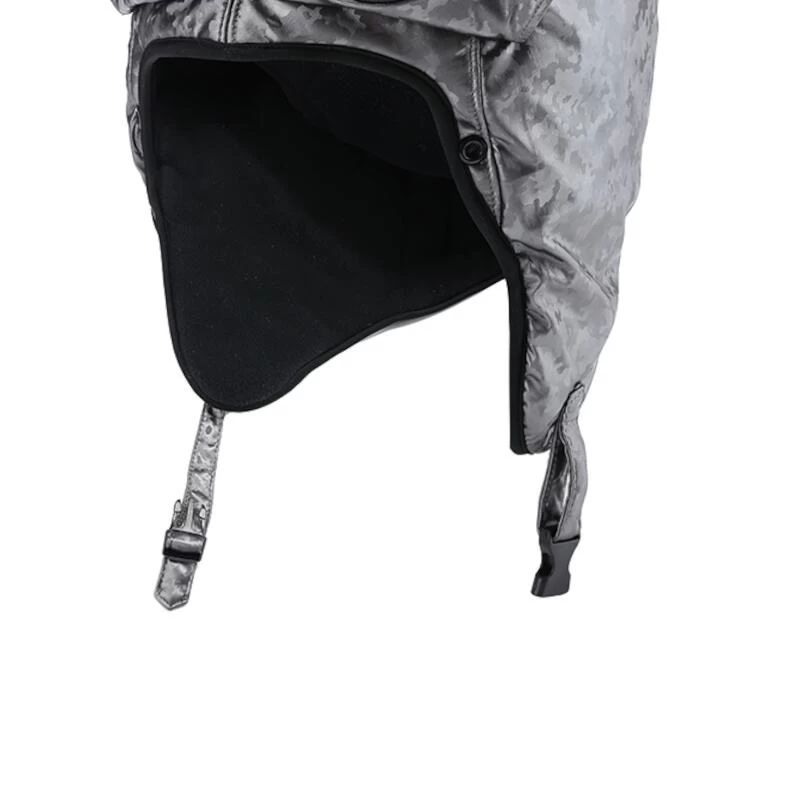 Muts Met Zonnebril Gogglez Hat 58 Cm - Zilver Glanzend 4 Muts Met Zonnebril Gogglez Hat 58 Cm - Zilver Glanzend - Afbeelding 2