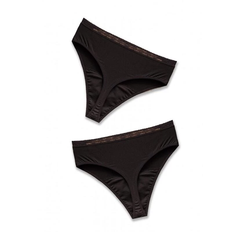 Pak 2 Menstruatiestrips Biologisch Katoenen Wasbare Chantell 3 Pak 2 Menstruatiestrips Biologisch Katoenen Wasbare Chantell