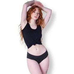 Pak 3 Menstruatieslips Van Biologisch Katoen Moons -Kleding Verkoop pak 3 menstruatieslips van biologisch katoen moons 1