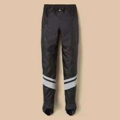 BTWIN Regenbroek Met Geïntegreerde Schoencovers Voor Op De Fiets 540 Dames Zwart -Kleding Verkoop regenbroek met geintegreerde schoencovers voor op de fiets 540 dames zwart 9