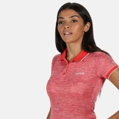 Regatta Remex II Dames Wandel T-shirt - Lichtroze / Roze -Kleding Verkoop remex ii dames wandel t shirt lichtroze roze 3