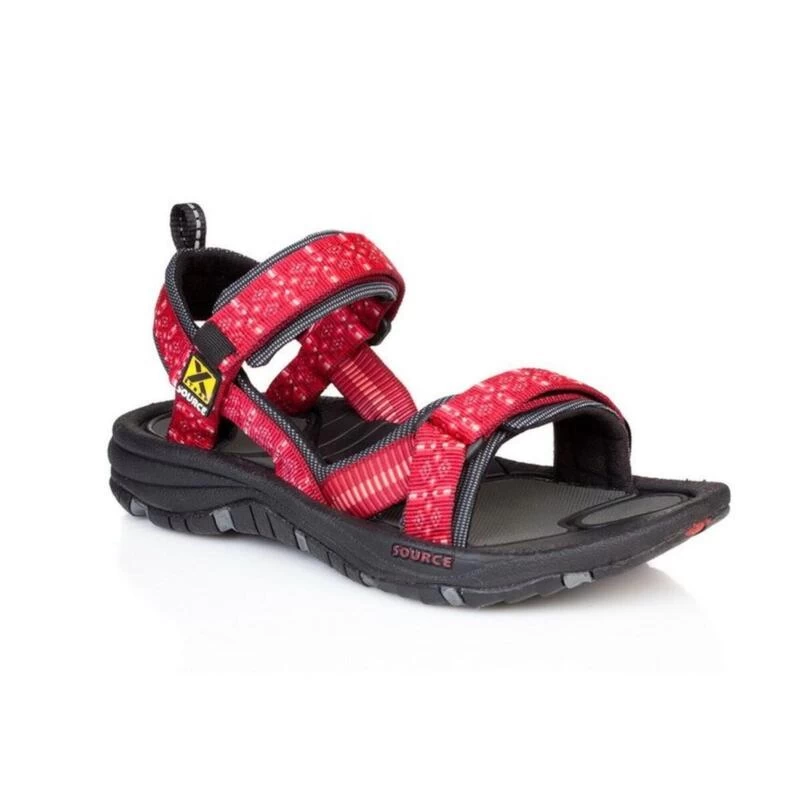 Source Sandalen Voor Dames Gobi Tribal Red - Outdoor - Rood 3 Source Sandalen Voor Dames Gobi Tribal Red - Outdoor - Rood