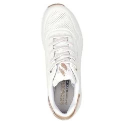 Skechers Schoenen Uno - Shimmer Away - 155196-WHT Wit -Kleding Verkoop schoenen uno shimmer away 155196 wht wit 4