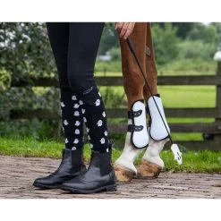 Set Van 3 Paar Rijsokken QHP Halloween -Kleding Verkoop set van 3 paar rijsokken qhp halloween 2