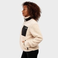 Sherpa Jas Wintersport SIROKO Levi-W Beige Dames -Kleding Verkoop sherpa jas wintersport siroko levi w beige dames 2