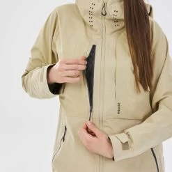 WEDZE Ski-jas Voor Freeride Dames JKT SKI FR900 -Kleding Verkoop ski jas voor dames fr900 beige 11