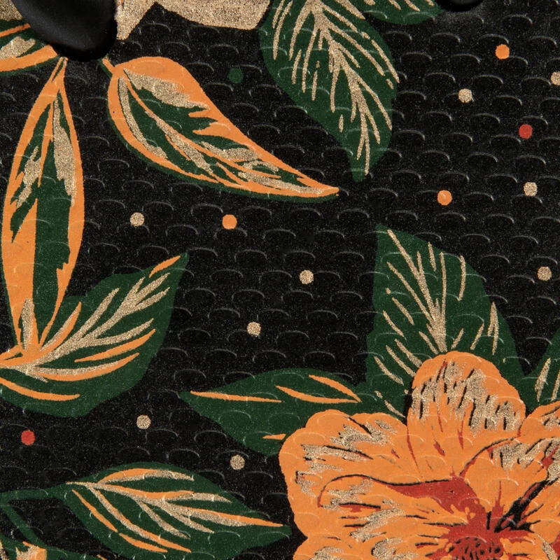 Havaianas Slippers Voor Dames Slim Floral Zwart 8 Havaianas Slippers Voor Dames Slim Floral Zwart - Afbeelding 6