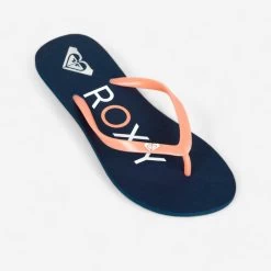 Roxy Slippers Voor Dames To The Sea Indigoblauw