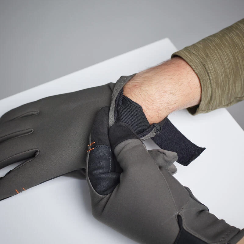 Strakke Handschoenen 500 Groen 6 Strakke Handschoenen 500 Groen - Afbeelding 4