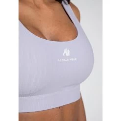 Gorilla Wear Summerville Bikini Top - Lilac -Kleding Verkoop summerville bikini top lilac 3