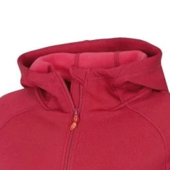 Husky Sweatshirt Adera L Met Intrekbare Capuchon En Rits - Donker Roze -Kleding Verkoop sweatshirt adera l met intrekbare capuchon en rits donker roze 1