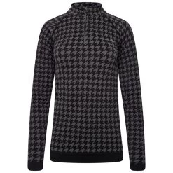 Dare 2b Symbolise Dames Skiën Basislaag Set - Wit / Zwart Print