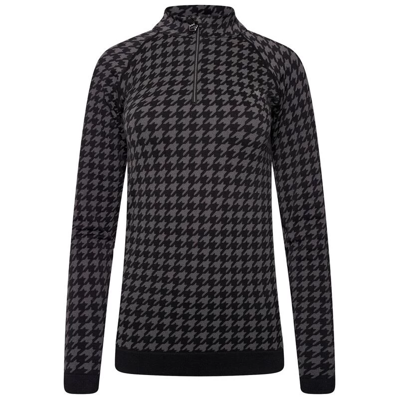 Dare 2b Symbolise Dames Skiën Basislaag Set - Wit / Zwart Print 3 Dare 2b Symbolise Dames Skiën Basislaag Set - Wit / Zwart Print