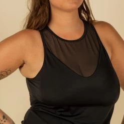 Tankini Top Mai Effen Zwart Uitneembare Pads 14 Tankini Top Mai Effen Zwart Uitneembare Pads -Kleding Verkoop tankini top mai effen zwart uitneembare pads 4