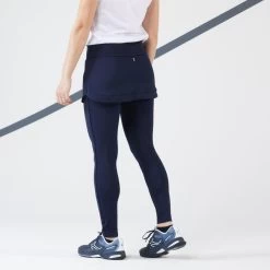 Artengo Tennis Legging Met Rokje Dry Voor Dames HIP BALL -Kleding Verkoop tennis legging met rokje dry voor dames hip ball donkerblauw 5