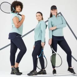 Artengo Tennis Legging Met Rokje Dry Voor Dames HIP BALL -Kleding Verkoop tennis legging met rokje dry voor dames hip ball donkerblauw 6