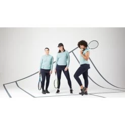 Artengo Tennis Legging Met Rokje Dry Voor Dames HIP BALL -Kleding Verkoop tennis legging met rokje dry voor dames hip ball donkerblauw 7