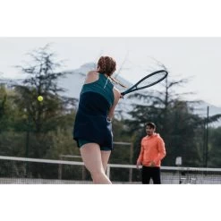 Artengo Tennisjurk Voor Dames Dry -Kleding Verkoop tennisjurk voor dames dry diepblauw en turquoise 8