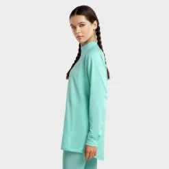 Thermisch Ondershirt Wintersport SIROKO Slush-W Turquoise Turquoise Dames -Kleding Verkoop thermisch ondershirt wintersport siroko slush w turquoise turquoise dames 2