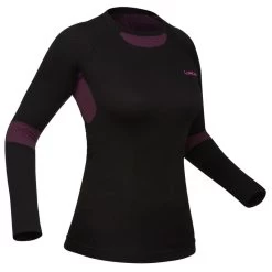 WEDZE Thermoshirt Voor Skiën Voor Dames BL 580 I-Soft Seamless