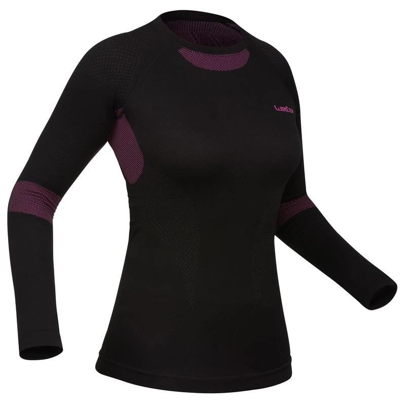WEDZE Thermoshirt Voor Skiën Voor Dames BL 580 I-Soft Seamless 3 WEDZE Thermoshirt Voor Skiën Voor Dames BL 580 I-Soft Seamless