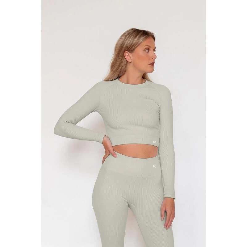 Top Met Lange Mouwen | Sage 3 Top Met Lange Mouwen | Sage