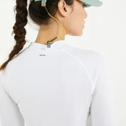 Tribord Uv-werend Shirt Voor Dames Sailing 500 Lange Mouwen Wit -Kleding Verkoop uv werend shirt voor dames sailing 500 lange mouwen wit 2