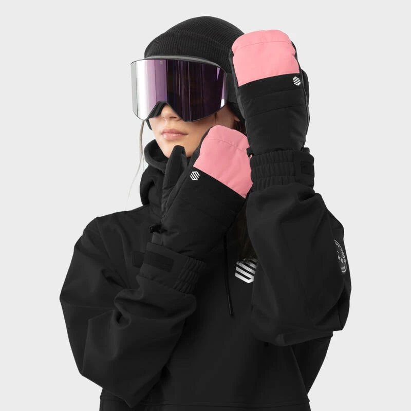 Wanten Wintersport SIROKO Pitztal Pink Zwart Heren 6 Wanten Wintersport SIROKO Pitztal Pink Zwart Heren - Afbeelding 4