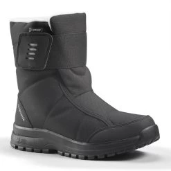 Quechua Warme Waterdichte Snowboots Dames SH100 X-WARM Klittenband