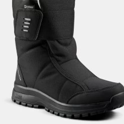 Quechua Warme Waterdichte Snowboots Dames SH100 X-WARM Klittenband 11 Quechua Warme Waterdichte Snowboots Dames SH100 X-WARM Klittenband -Kleding Verkoop warme waterdichte snowboots dames sh100 x warm klittenband 4