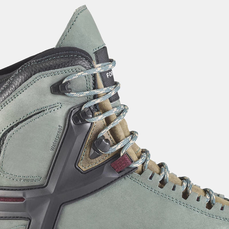 Waterdichte Hoge Schoenen Voor Dames MT500 ULTRA Leer Vibram 8 Waterdichte Hoge Schoenen Voor Dames MT500 ULTRA Leer Vibram - Afbeelding 6