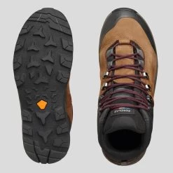 Waterdichte Lederen Trekkingschoenen Voor Dames MT100 16 Waterdichte Lederen Trekkingschoenen Voor Dames MT100 -Kleding Verkoop waterdichte lederen trekkingschoenen voor dames mt100 3