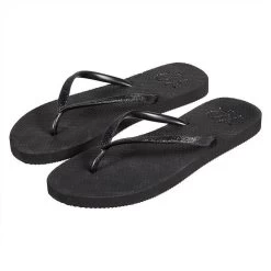 XQ | Teenslippers Dames | Glitter | Zwart | Flip Flops Dames