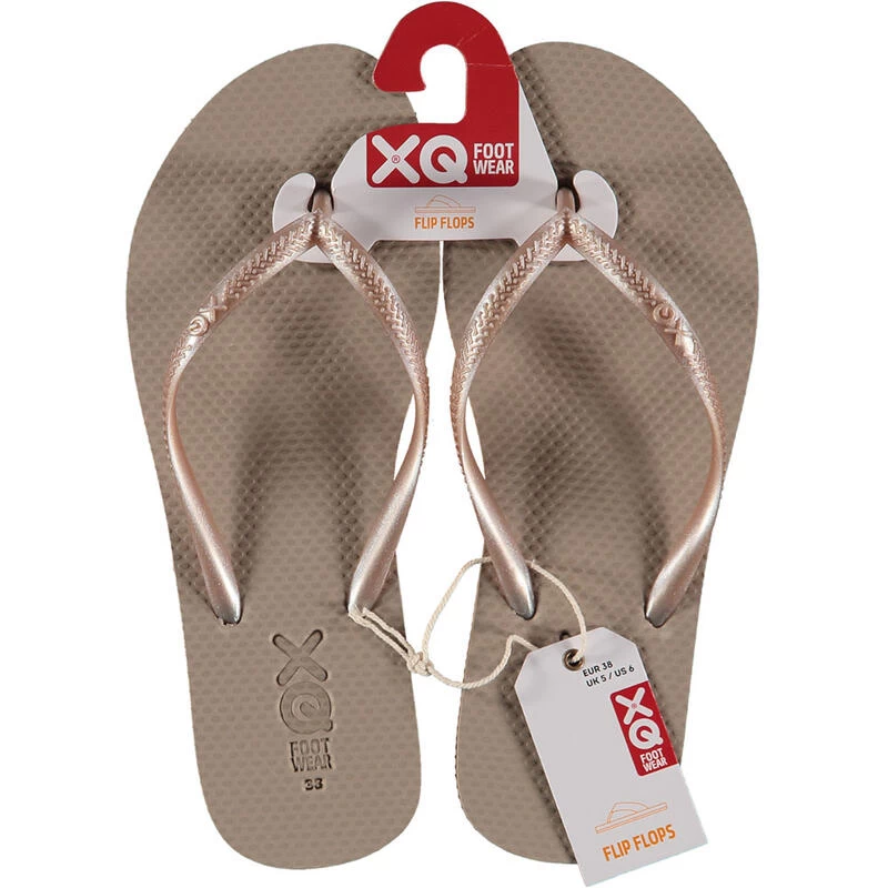 XQ Teenslippers Dames Plain Sand 6 XQ Teenslippers Dames Plain Sand - Afbeelding 4