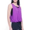 Yoga Flow Tanktop Met Geïntegreerde Beha - Yoga Top Fushia -Kleding Verkoop yoga flow tanktop met geintegreerde beha yoga top fushia